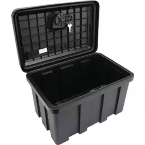 Just Series Trailer Storage Tool Box - Black