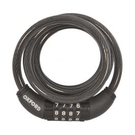 SAS Combi 10mm Coil Cable Lock (1.5m) From TrailerTek.com