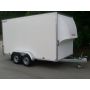 Wessex WVT84S Braked Van Trailer Single Axle 1300kg 8' x 4' With Roller Shutter Door