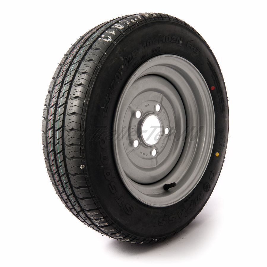 12 Inch Trailer Wheel Assemblies For Sale Trailertek TrailerTek   WL252 